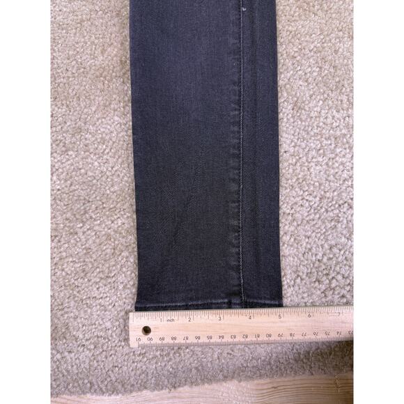 Gap Legging Jeans Women's Black Size 2 26 Distressed Denim Stretch Skinny E339 - Picture 12 of 13